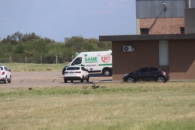 Derivación de urgencia con el avión sanitario