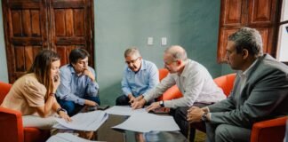 El Gobernador se reunió con autoridades de Galan Lithium