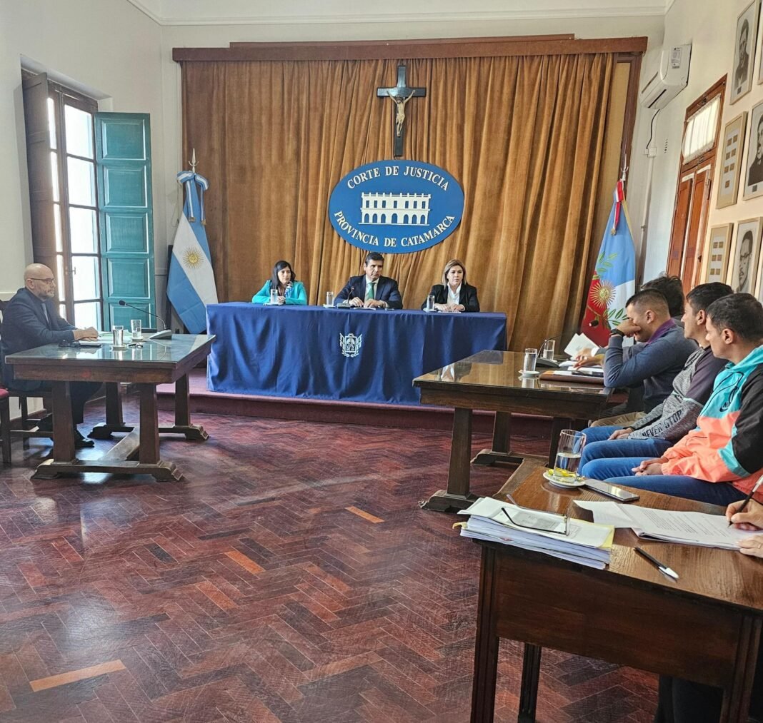 Audiencia de expresión de agravios en Sala Penal