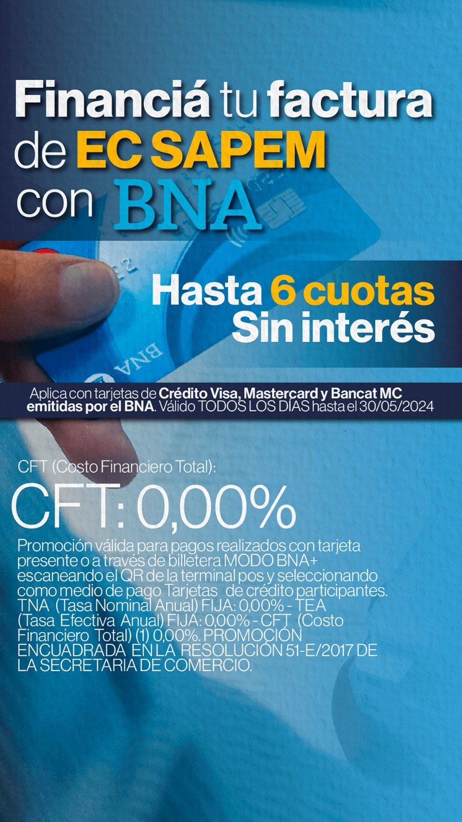 En Catamarca también podes pagar la luz en cuotas