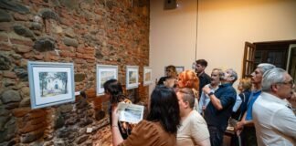 Inauguró la muestra de Ricardo Valdez en la Casa de la Cultura