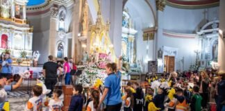 Los jardines de infantes rindieron homenaje a la Virgen del Valle