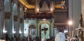 Misa homenaje de Cáritas Diocesana, la Pastoral Bíblica y la Pastoral Social: Se oró por los que más están sufriendo esta crisis