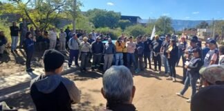Municipales de Valle Viejo con quite de colaboración, van al paro y manifestaciones por un incremento salarial