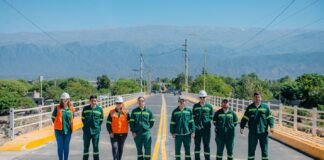 Quedó nuevamente habilitado el puente de Sumalao, vía esencial para el Valle Central