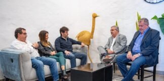 Raúl Jalil recibió al nuevo presidente YMAD