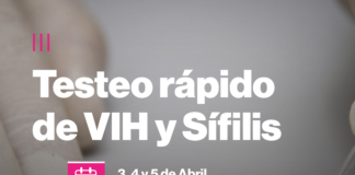 Salud continúa con los testeos rápidos de VIH y Sífilis