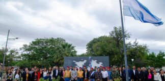 Se homenajeó a veteranos y caídos en Malvinas en Fray