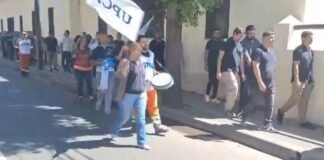 Trabajadores de Vialidad Nacional protestan y temen por sus fuentes laborales