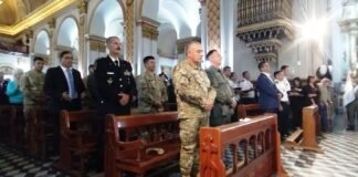 Tributo de las Fuerzas de Seguridad a la Virgen del Valle