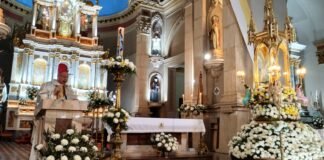 Urbanc en la misa del Ejecutivo: “Que la Madre de Dios los siga cuidando y sosteniendo en el arduo servicio de gobernar”