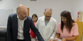Zampieri entregó nuevo equipamiento al Hospital de Niños