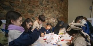 Chicos de 3º grado participaron de un taller sobre los “Gigantes del Noroeste”