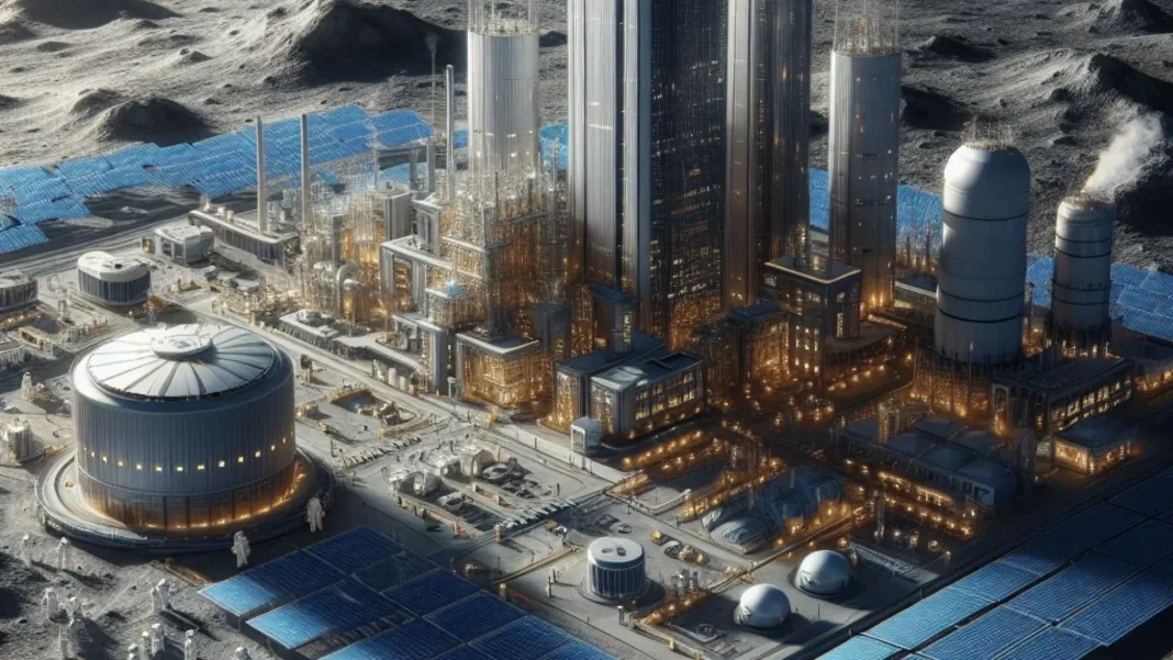 China comparte este vídeo para mostrar cómo será su gigantesca base lunar en 2045