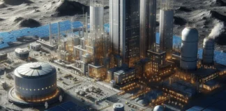 China comparte este vídeo para mostrar cómo será su gigantesca base lunar en 2045
