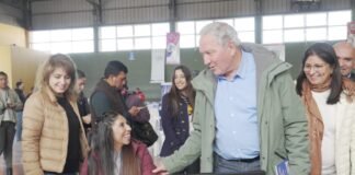 El vicegobernador Dusso visitó Santa María para llevar adelante una agenda de convenios e inauguraciones