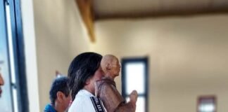 Entronizan una imagen donada de San Maximiliano Kolbe en la cárcel