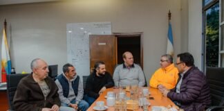 Gobierno analiza el proyecto para la pavimentación en paso externo de Belén