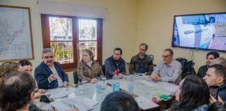 Gobierno y el municipio de Fiambalá trabajan para concretar las conexiones cloacales domiciliarias