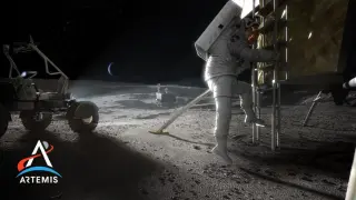 Los astronautas que irán a la Luna pasan 24 horas en un clon de la nave Orion para preparar la misión Artemis II