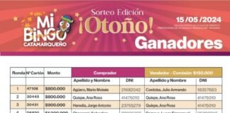 Mi Bingo Catamarqueño edición Otoño con un Sorteo Millonario