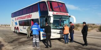 Operativos de control del Ministerio de Transporte en Tinogasta y Fiambalá