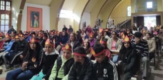 Parroquia Jesús Niño Pentecostés con los chicos de la Catequesis