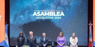 Quedó inaugurado el 135º Periodo de Sesiones Ordinarias de la Legislatura Provincial