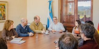 Raúl Jalil e intendentes definieron prioridades de obras del Fideicomiso de Regalías Mineras