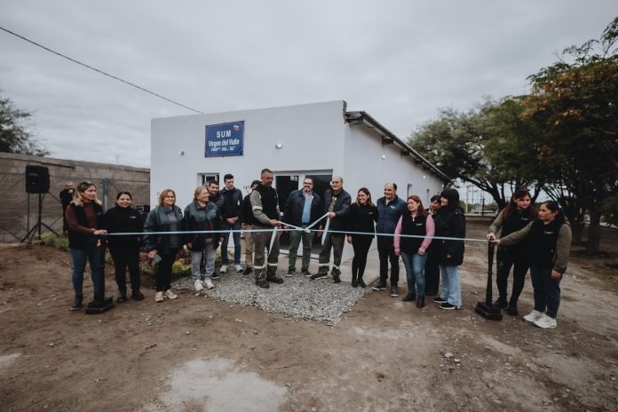 Se inauguró el SUM “Virgen del Valle” para empleados de Higiene Urbana