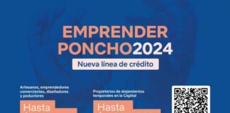 Se lanzaron los créditos «Emprender Poncho 2024»