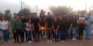 Celebran a San Antonio de Padua en La Paz