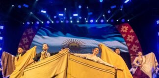 Con previa y propuesta artística, se presenta oficialmente la Fiesta del Poncho 2024