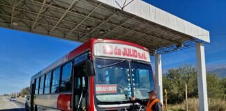 CONTINÚAN OPERATIVOS DE CONTROL Y FISCALIZACIÓN EN EL TRANSPORTE PÚBLICO