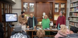 El autor correntino Gustavo Ojeda presentó sus obras en la Biblioteca del Senado