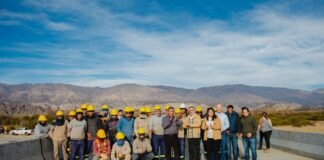 El puente de San José, en su tramo final