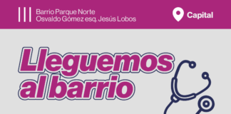 Lleguemos al Barrio, este sábado en el Barrio Parque Norte