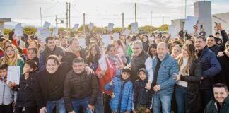 Más viviendas en el interior: 27 familias de Chumbicha ya tienen su casa propia