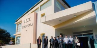 Raúl Jalil dejó inaugurada la ampliación del IES de Andalgalá