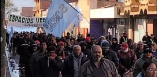 Ultimo Momento: El SOEM volvió a manifestarse por las calles del microcentro