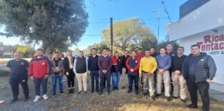 Bomberos Voluntarios recibieron la visita del Subsecretario de Protección Civil de la Nación