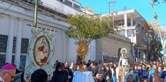 Con un gran marco de fieles culminaron las fiestas en honor de la Virgen del Carmen