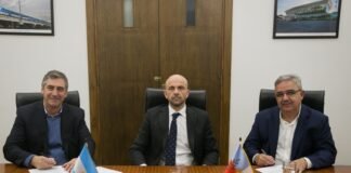 La Provincia firmó convenio para trabajar en el alumbrado público de la Ruta 38 y Av. Circunvalación