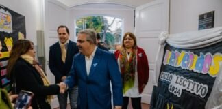 Raúl inauguró obras en la Escuela N° 493 Adán Quiroga y participó del inicio de ciclo lectivo del JIN en Loteo Parque Sur