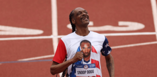 Snoop Dogg hizo la prueba olímpica de los 200 metros