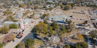 Los Altos celebró la inauguración de la plaza en homenaje al General José de San Martín