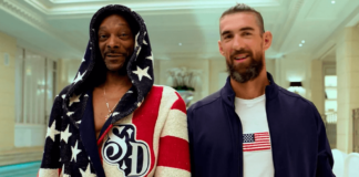 Snoop Dogg toma clases de natación con Michael Phelps