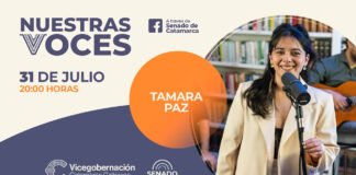 Tamara Paz cantará en el segundo episodio de la nueva temporada de Nuestras Voces