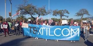 Textilcom fin del conflicto: Ya se encuentran trabajando 60 personas