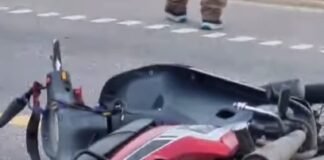 Violento siniestro vial en Av. Circunvalación